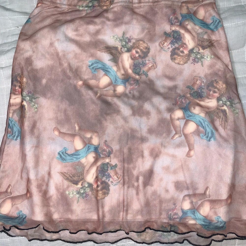 Patterned skirt